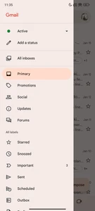 Gmail скриншот